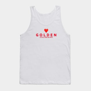 Golden Colorado Tank Top